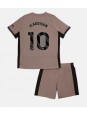 Tottenham Hotspur James Maddison #10 Ausweichtrikot für Kinder 2023-24 Kurzarm (+ Kurze Hosen)